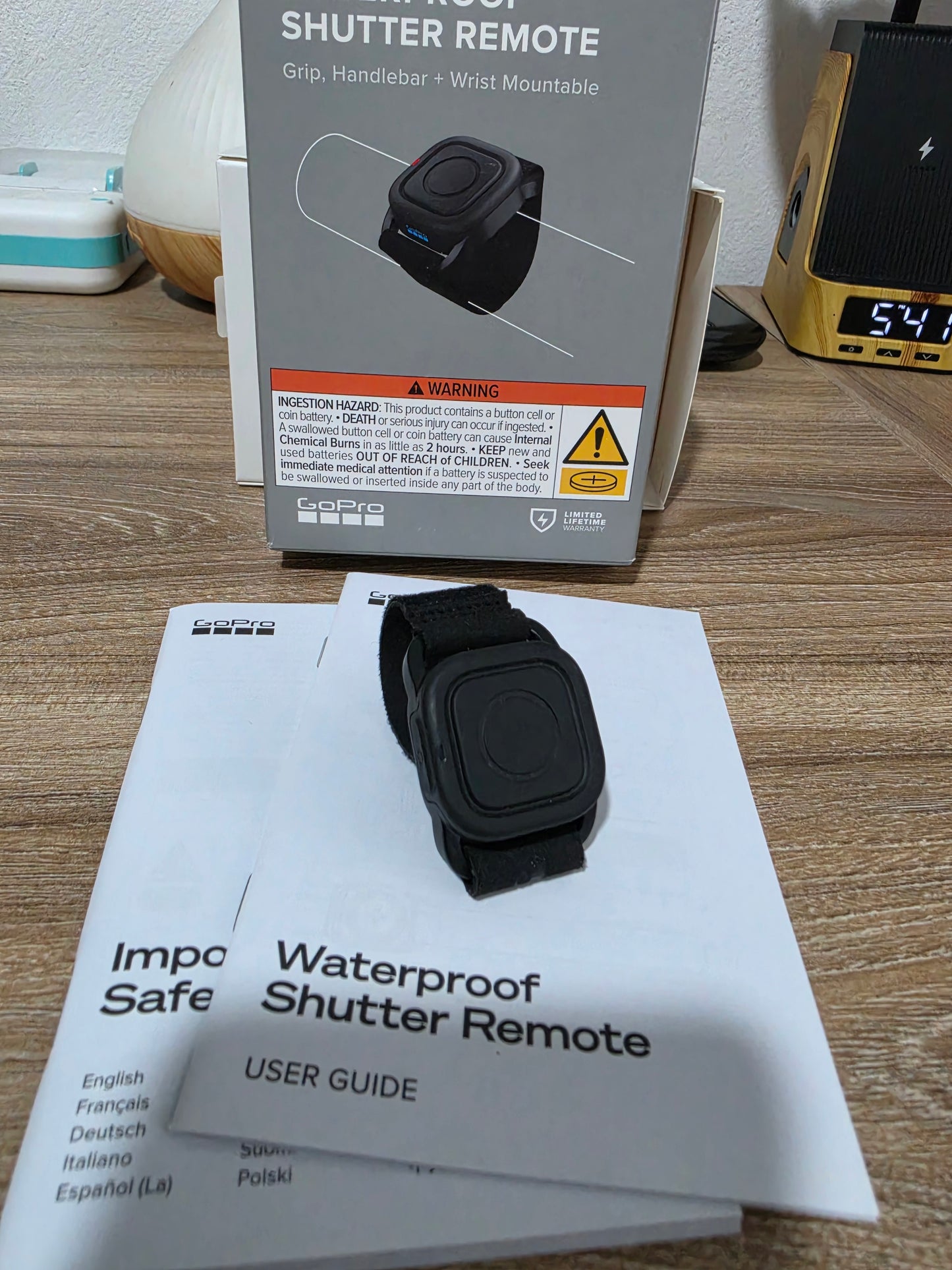 Control Remoto Impermeable GoPro (Waterproof Shutter Remote) - Usado