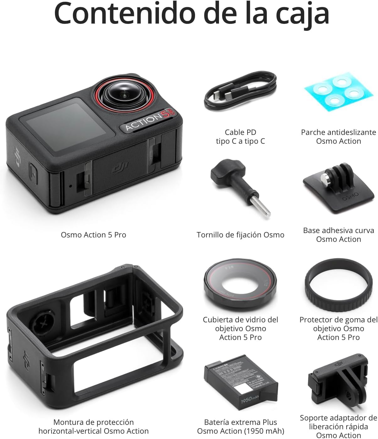 Cámara DJI Osmo Action 5 Pro Standard Bundle
