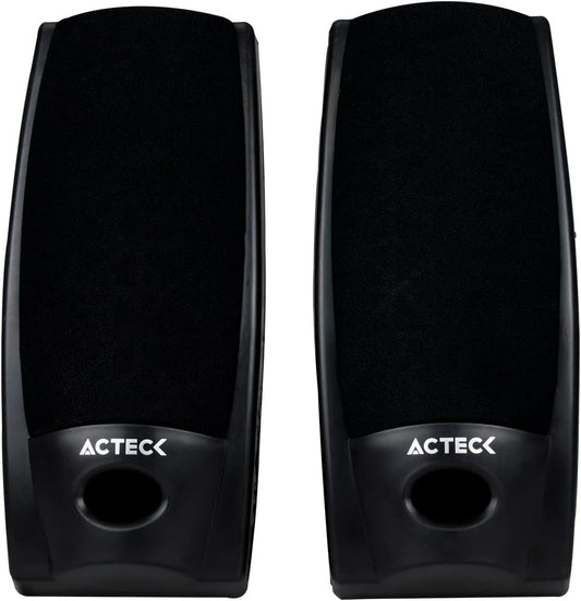 Bocinas Multimedia Acteck AX-2500 (Par 2.0, Alámbricas)