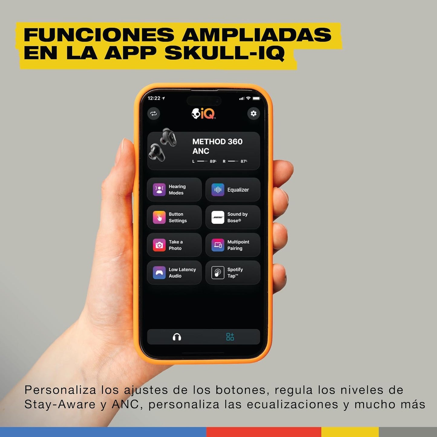 Audífonos Skullcandy Method 360 ANC Negro