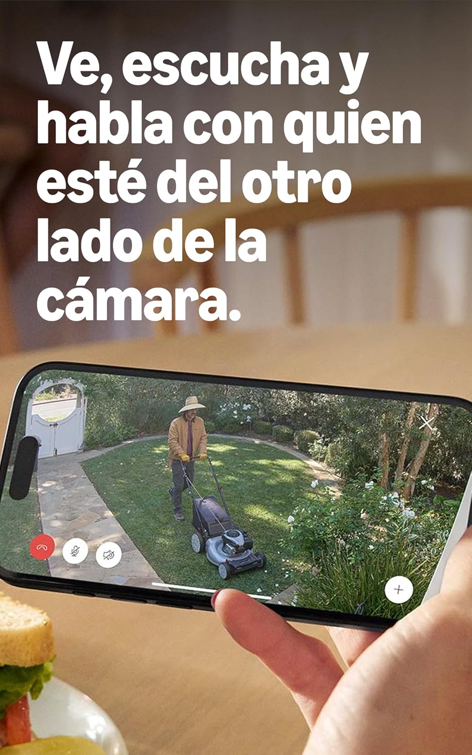 Cámara de Seguridad Ring Stick Up Cam Battery WiFi 1080p Interior Exterior