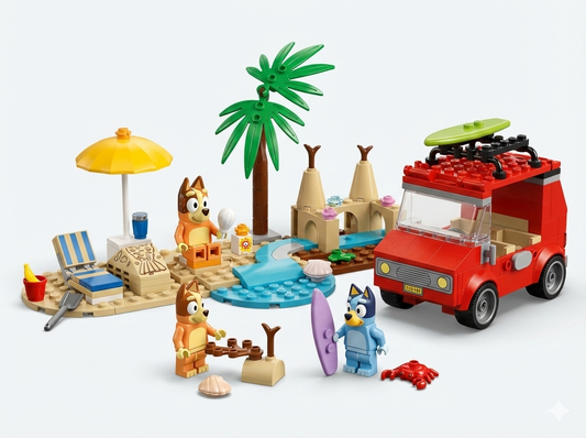 LEGO Bluey – Paseo Familiar a la Playa (Set 11202)