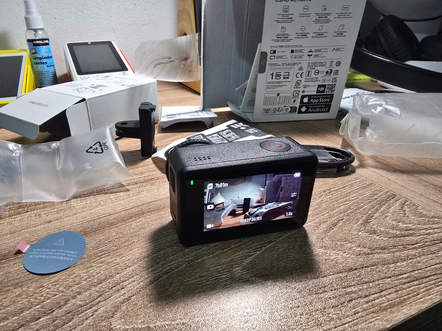 Cámara DJI Osmo Action 4 Standard Combo – Caja Abierta