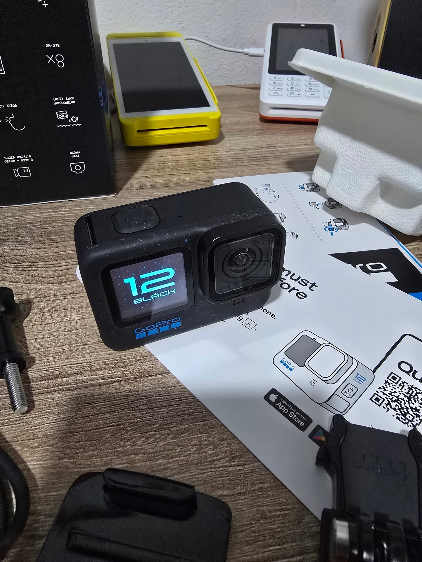 GoPro Hero 12 Black – Cámara de acción 5.3K HDR (Caja Abierta)