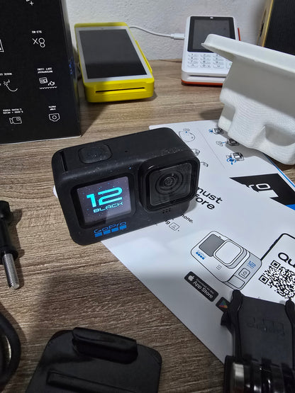 GoPro Hero 12 Black – Cámara de acción 5.3K HDR (Caja Abierta)