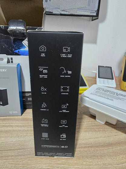 GoPro Hero 12 Black – Cámara de acción 5.3K HDR (Caja Abierta)