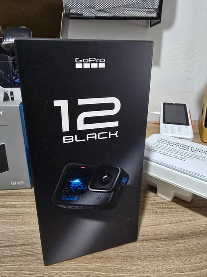 GoPro Hero 12 Black – Cámara de acción 5.3K HDR (Caja Abierta)