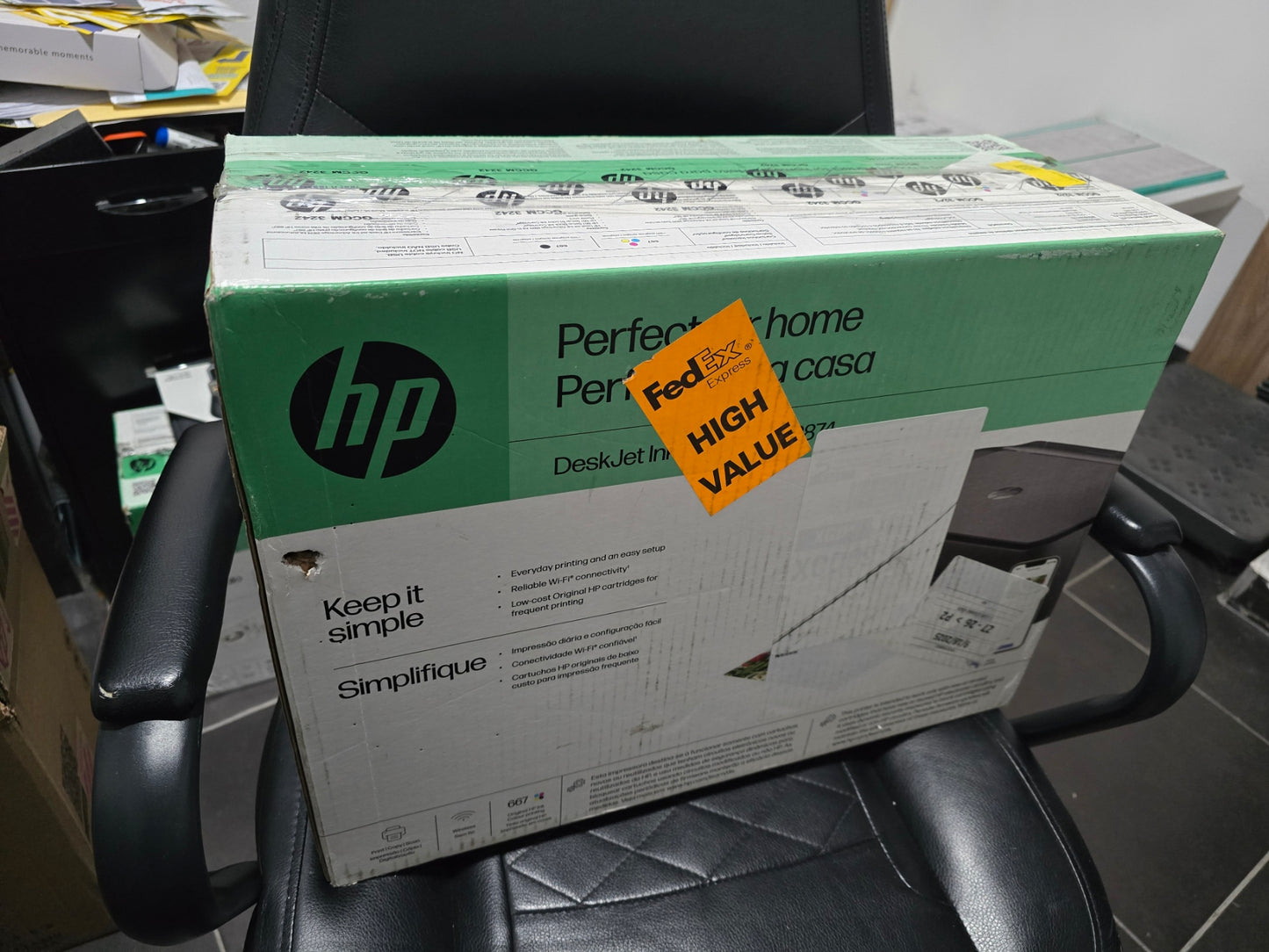 HP DeskJet Ink Advantage 2874 - Caja Abierta