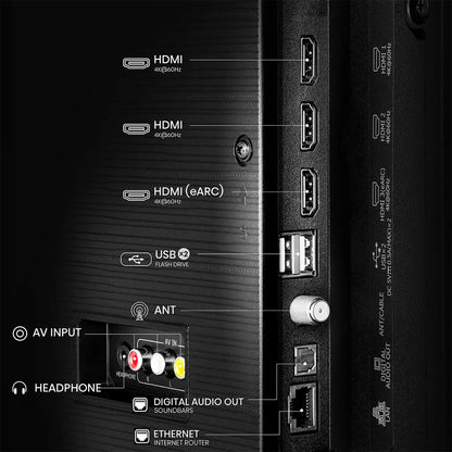 Hisense Pantalla 50" QLED 4K Fire TV 50QD6QFM