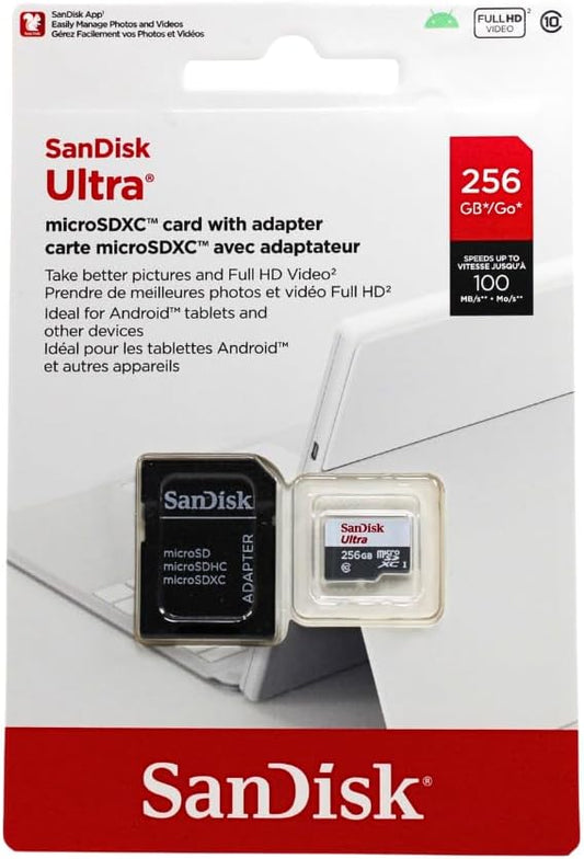 SanDisk Ultra microSDXC 256GB (SDSQUNR-256G-GN6TA)