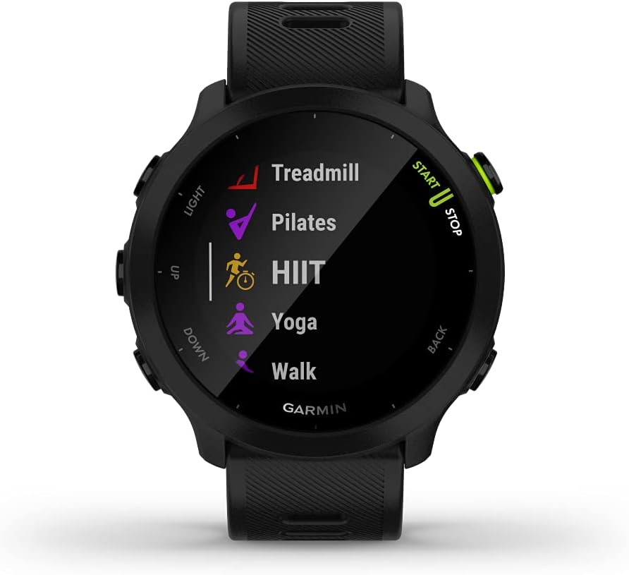 Garmin Forerunner 55 Reloj Deportivo con GPS y Monitor Cardíaco