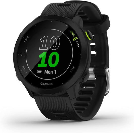 Garmin Forerunner 55 Reloj Deportivo con GPS y Monitor Cardíaco