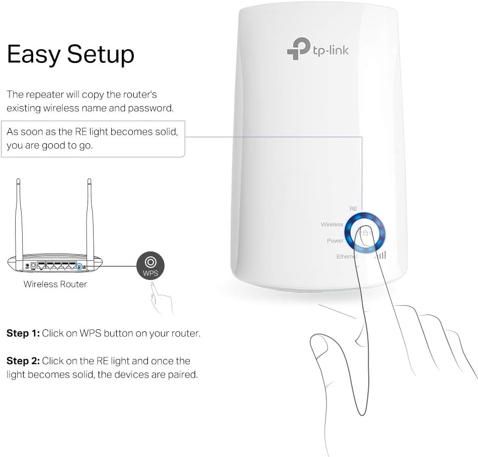 Extensor de Red Wi-Fi TP-Link TL-WA850RE (N300, 300 Mbps)