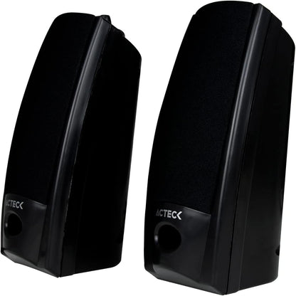 Bocinas Multimedia Acteck AX-2500 (Par 2.0, Alámbricas)