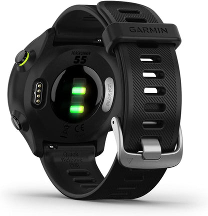 Reloj Garmin Forerunner 55 GPS Negro con Cargador – Caja Maltratada