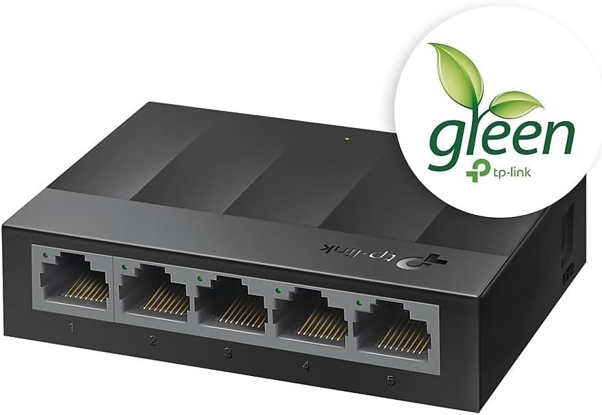 Switch de Escritorio TP-Link LS1005G (5 Puertos 10/100/1000 Mbps)