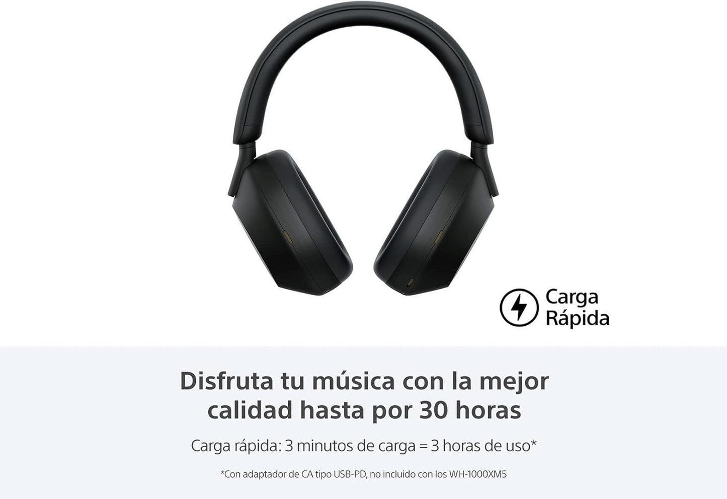 Audífonos Sony WH-1000XM5 Bluetooth Cancelación de Ruido