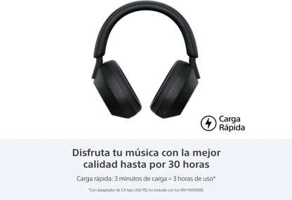 Audífonos Sony WH-1000XM5 Bluetooth Cancelación de Ruido