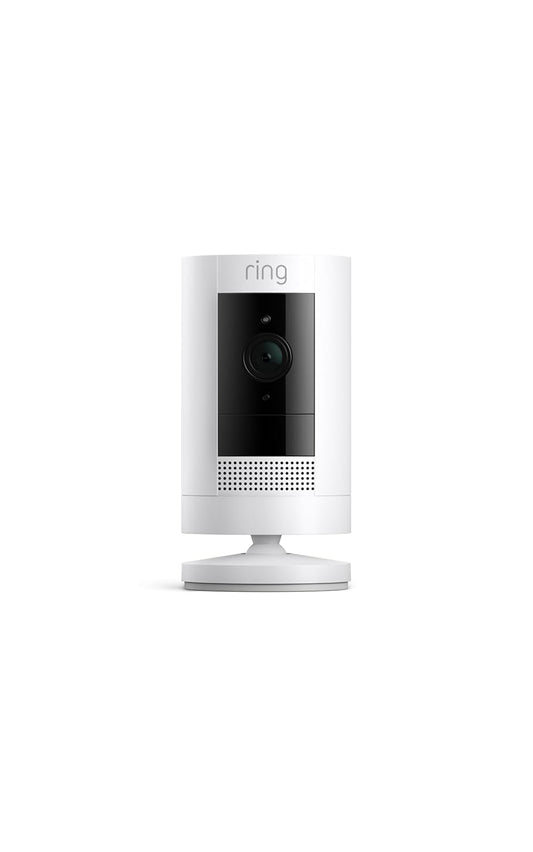 Cámara de Seguridad Ring Stick Up Cam Battery WiFi 1080p Interior Exterior