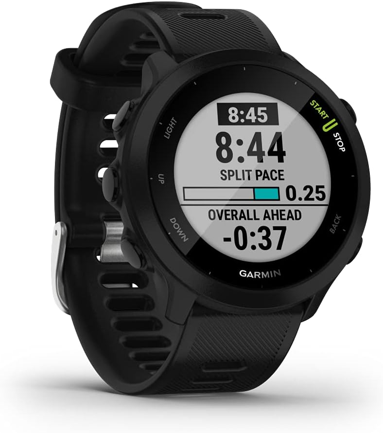 Garmin Forerunner 55 Reloj Deportivo con GPS y Monitor Cardíaco