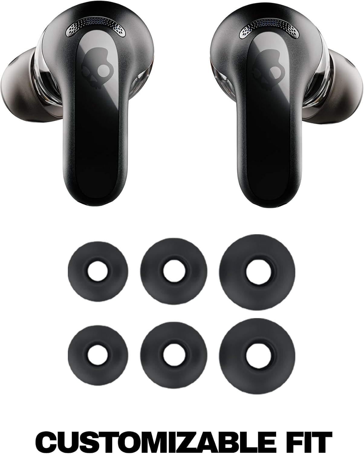 Audífonos Skullcandy Rail True Wireless Bluetooth – Negro