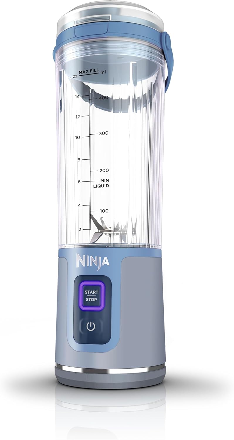 Licuadora Portátil Ninja Blast 18 oz USB-C Azul