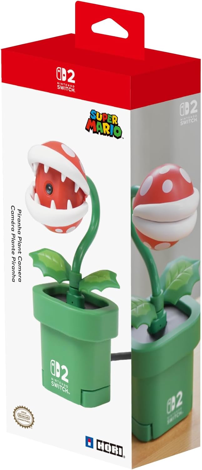 Cámara Planta Piraña para Nintendo Switch 2 – Caja Abierta