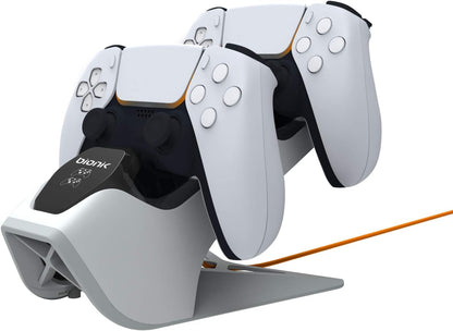 Estación De Carga Bionik Power Stand Para 2 Controles PS5 DualSense
