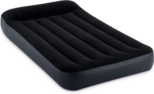 Colchón inflable Intex Pillow Rest Classic Twin con bomba eléctrica integrada
