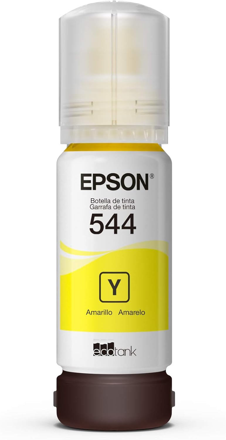 Botella de Tinta Epson T544 Amarillo