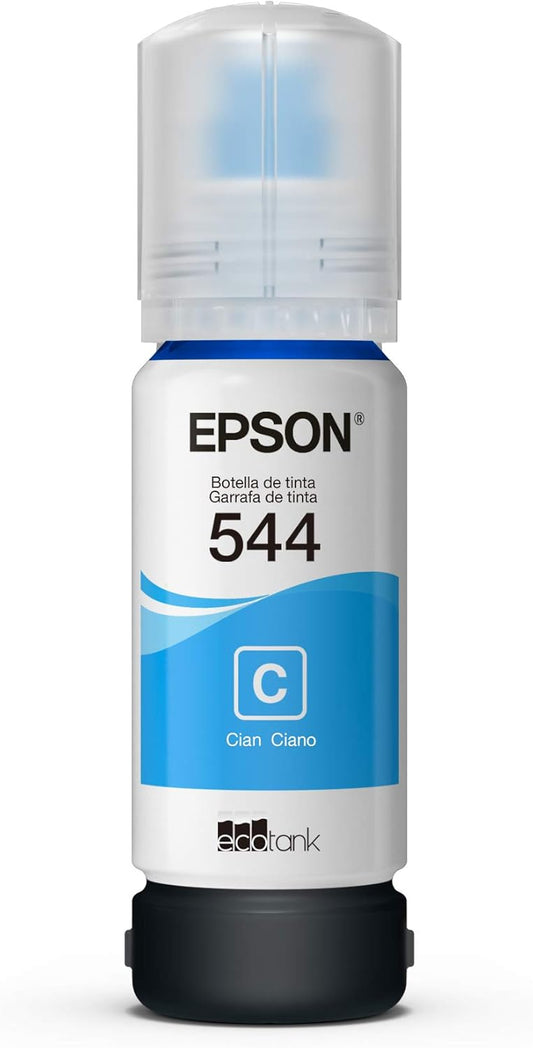 Botella de Tinta Epson T544 Cian