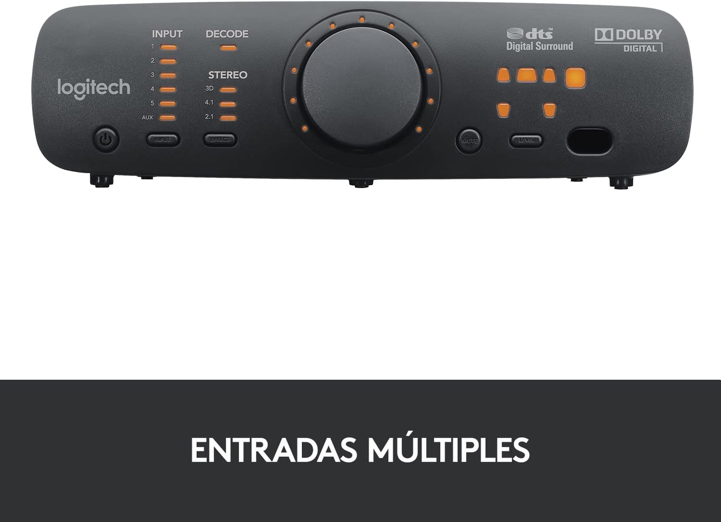 Logitech Z906 – Sistema de Sonido 5.1 THX, Dolby Digital y DTS