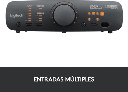 Logitech Z906 – Sistema de Sonido 5.1 THX, Dolby Digital y DTS