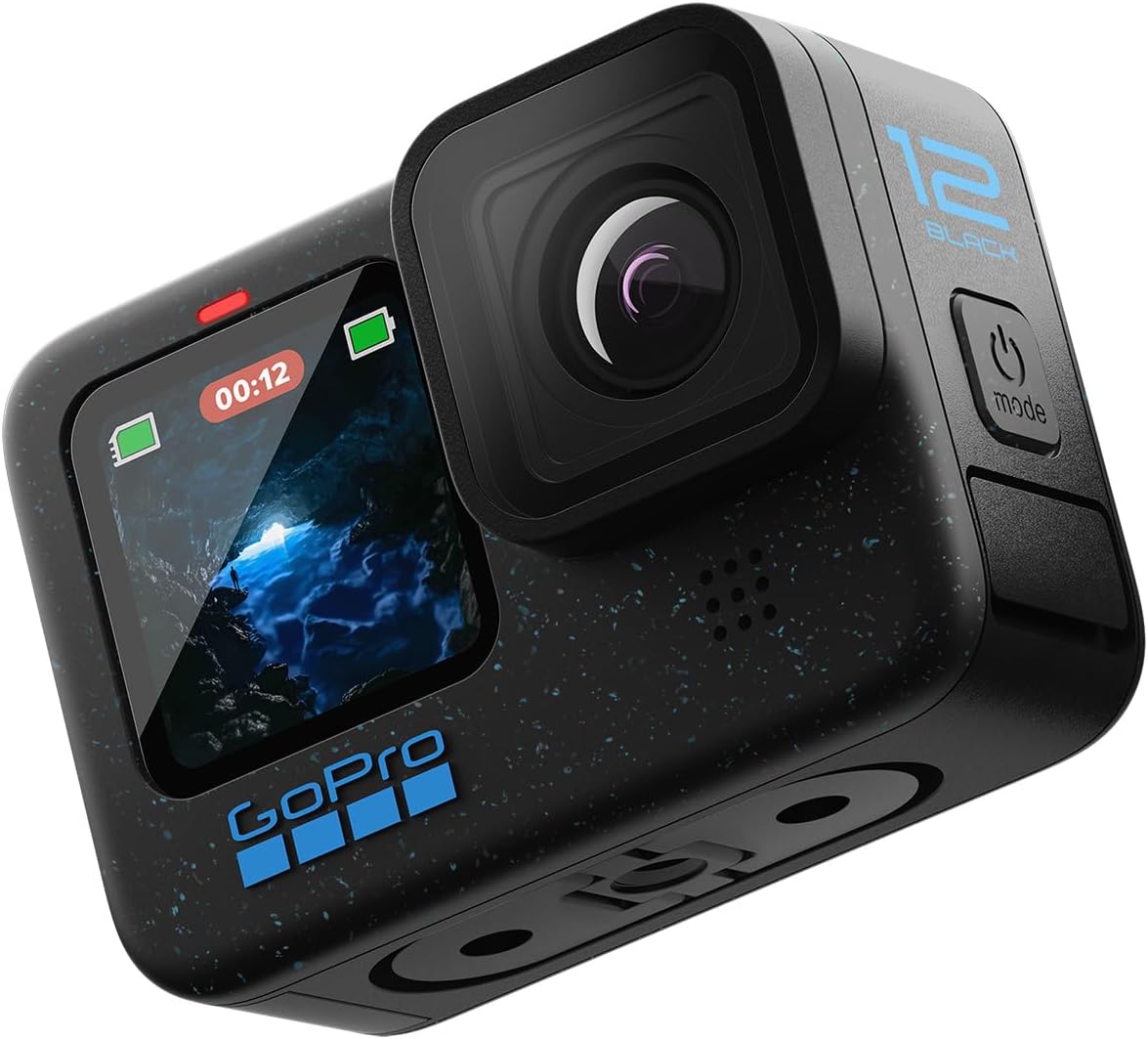 GoPro Hero 12 Black – Cámara de acción 5.3K HDR (Caja Abierta)