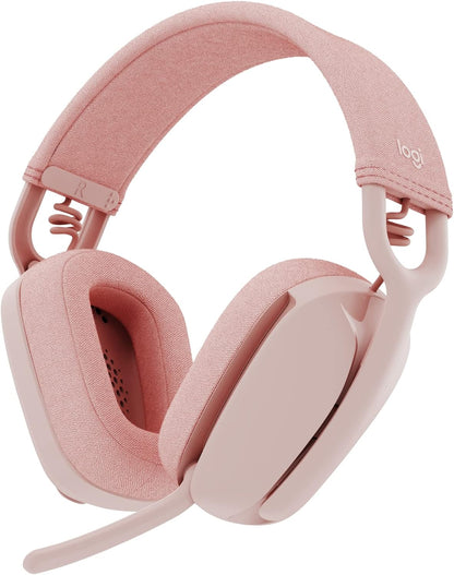 Audífonos Inalámbricos Logitech Zone Vibe 100 Bluetooth 5.2  Rosa - Caja abierta