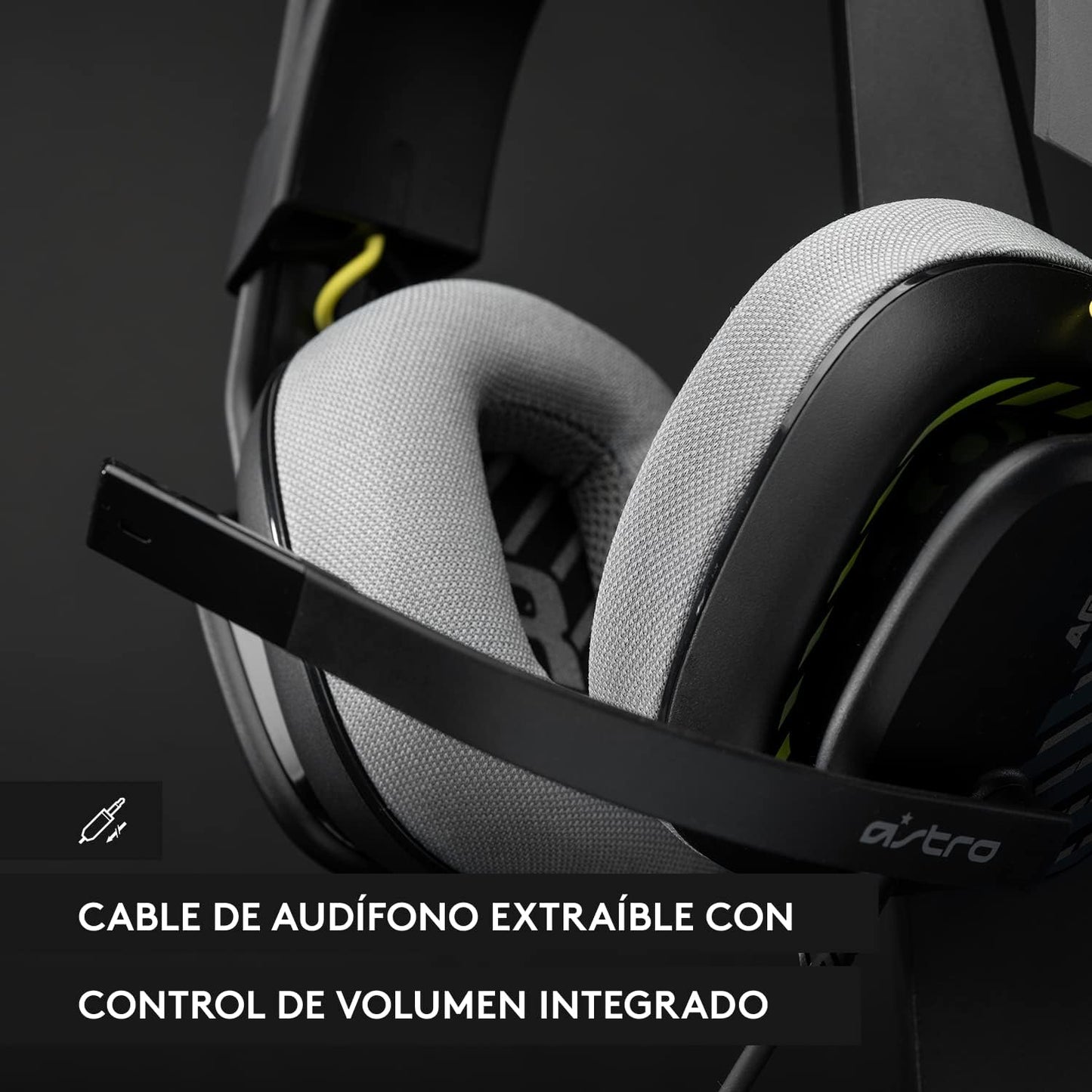 Audífonos Gamer Logitech G Astro A10 2da generación con Micrófono