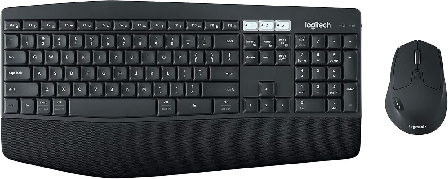 Kit Teclado y Mouse Inalámbrico Logitech MK850 Performance – Español – Negro