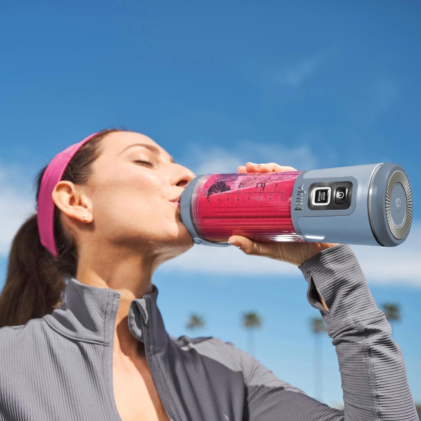 Licuadora Portátil Ninja Blast 18 oz USB-C Azul