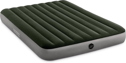 Colchón Inflable Intex Prestige Downy Queen con Inflador de Pilas