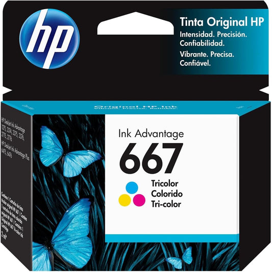 Cartucho de Tinta Tricolor HP 667
