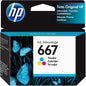 Cartucho de Tinta Tricolor HP 667