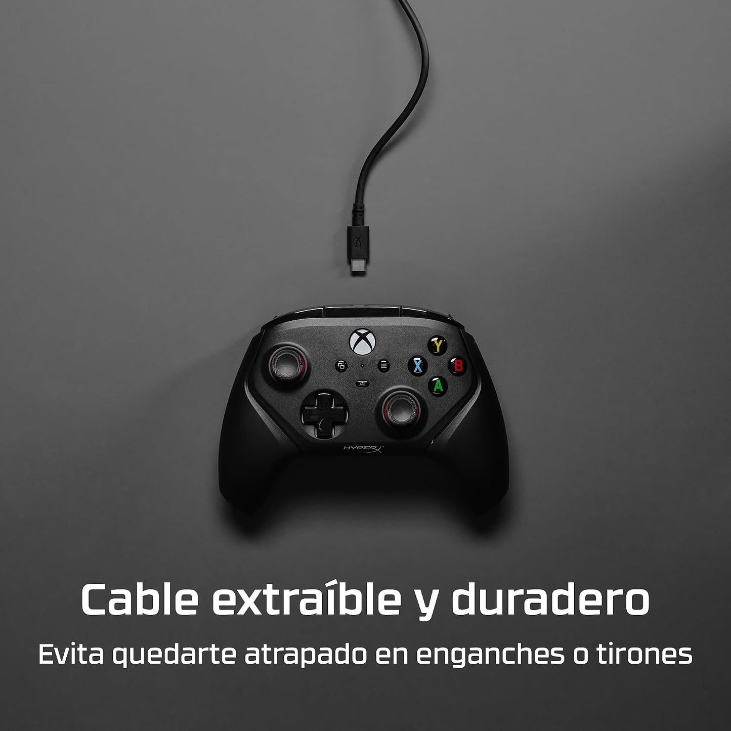 Control HyperX Clutch Gladiate para Xbox con cable