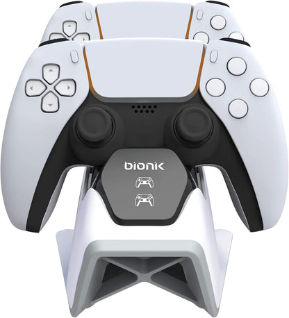 Estación De Carga Bionik Power Stand Para 2 Controles PS5 DualSense