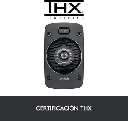 Logitech Z906 – Sistema de Sonido 5.1 THX, Dolby Digital y DTS