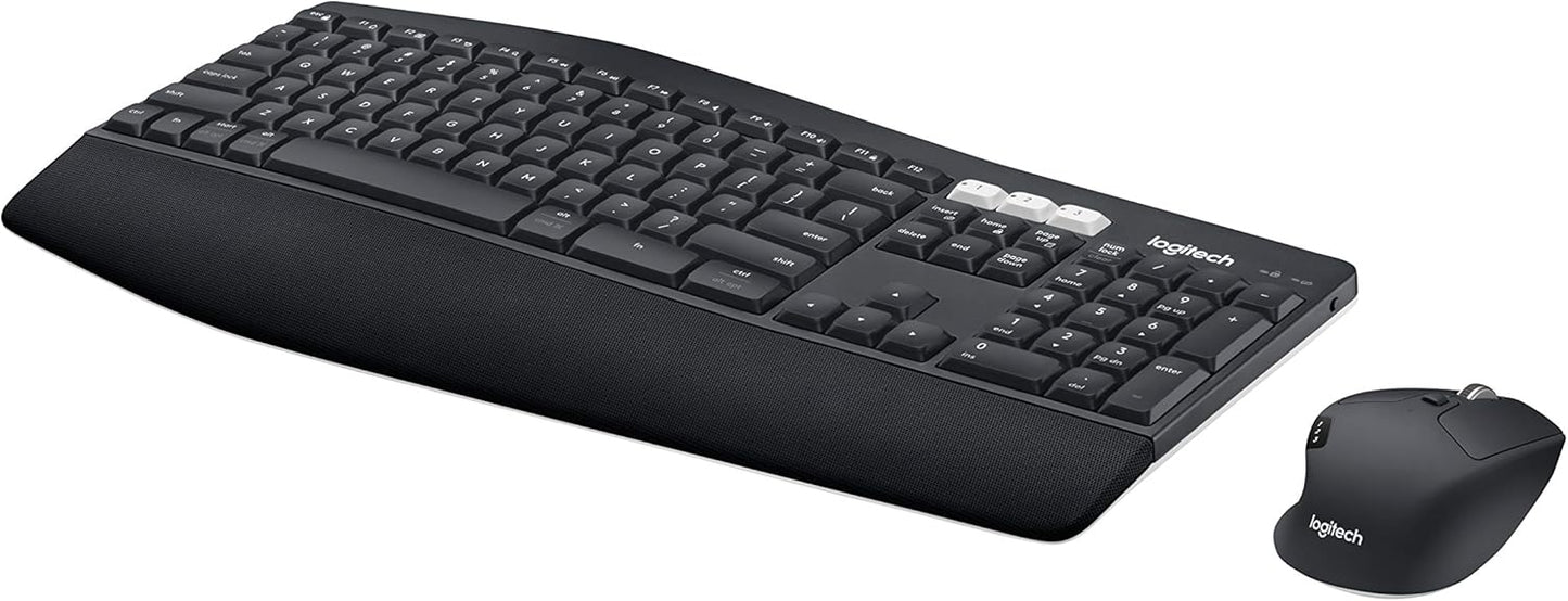 Kit Teclado y Mouse Inalámbrico Logitech MK850 Performance – Español – Negro
