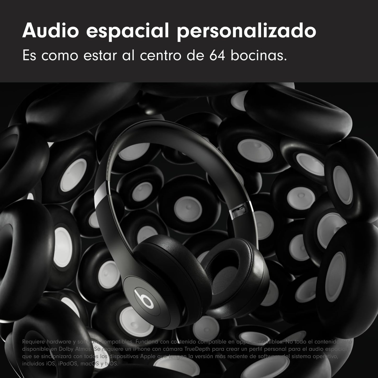 Audífonos Inalámbricos Beats Solo 4 – Bluetooth – Color Negro
