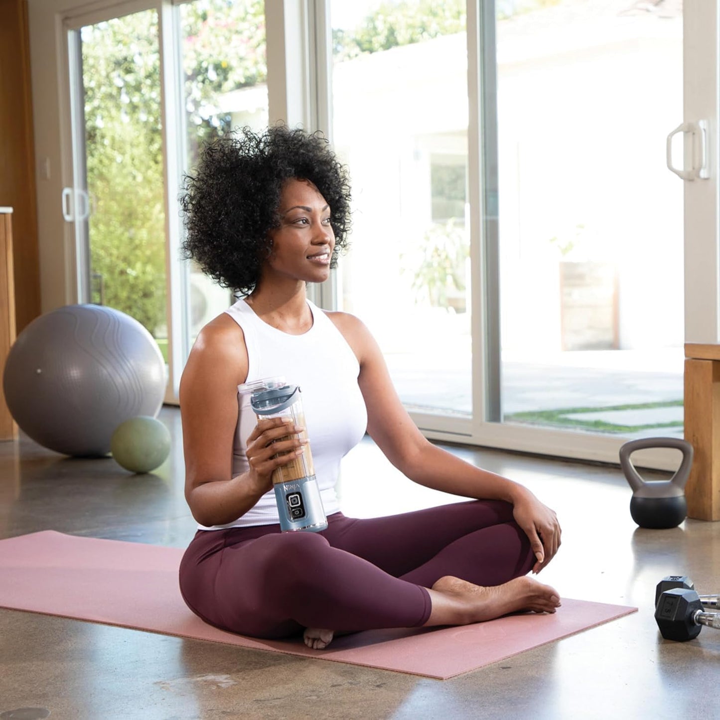 Licuadora Portátil Ninja Blast 18 oz USB-C Azul