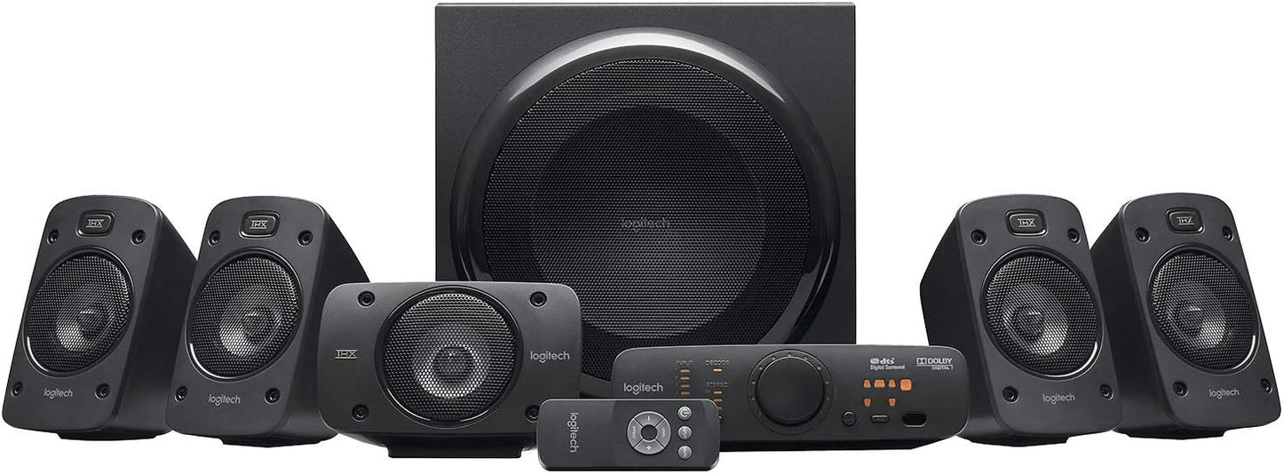 Logitech Z906 – Sistema de Sonido 5.1 THX, Dolby Digital y DTS