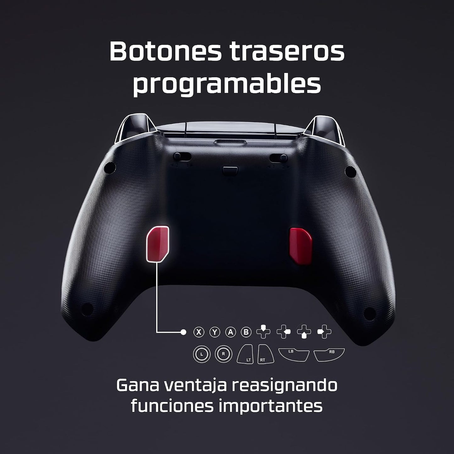 Control HyperX Clutch Gladiate para Xbox con cable