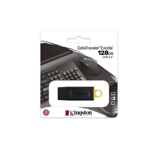 Memoria Flash Kingston 128 GB USB 3.2 Gen 1 (DTX/128GB)